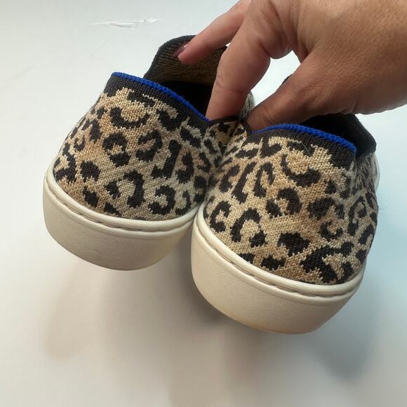 Rothy's Leopard Camo Cat Slip Ons - Picture 5 of 7